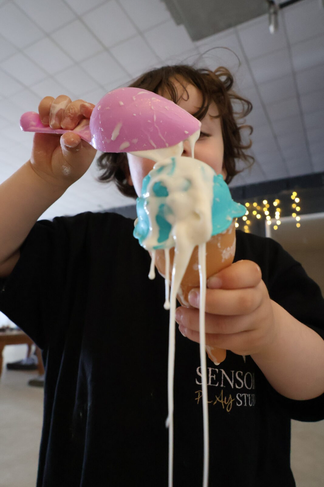 Sensory Play Studio work